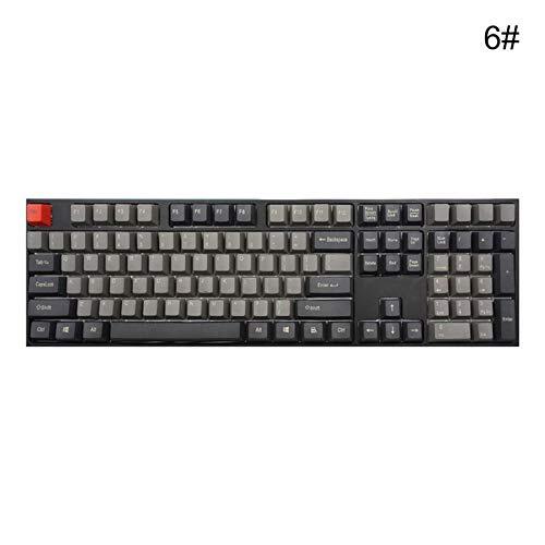 FANGCHENG Keycaps 108pcs Set PBT Color Matching Key Cap Keycaps Voor