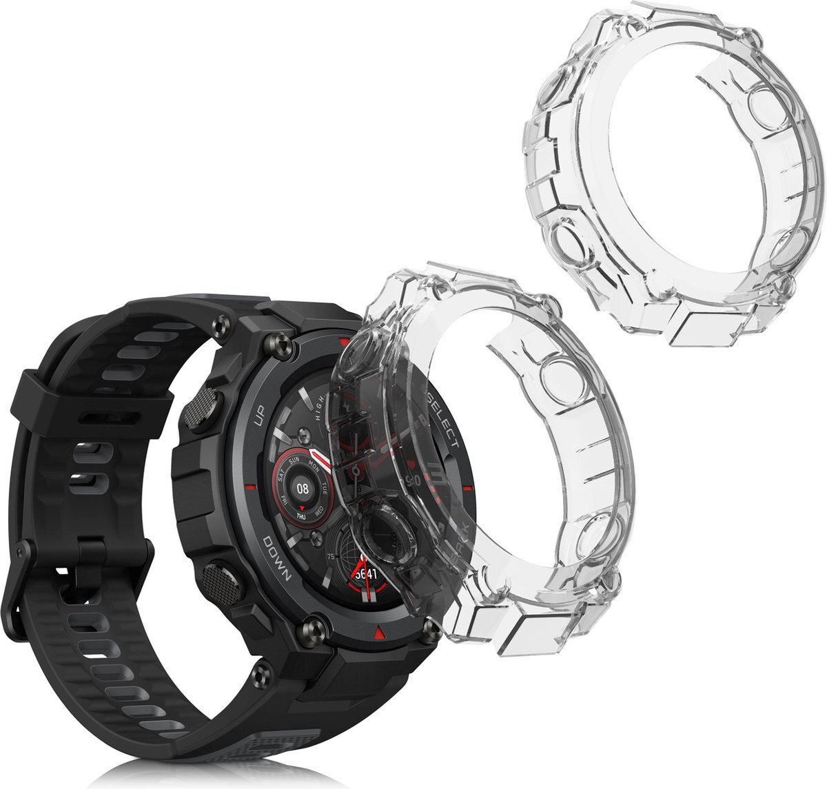 Kwmobile 2x Hoes Voor Fitnesstracker Voor Huami Amazfit T Rex T Rex