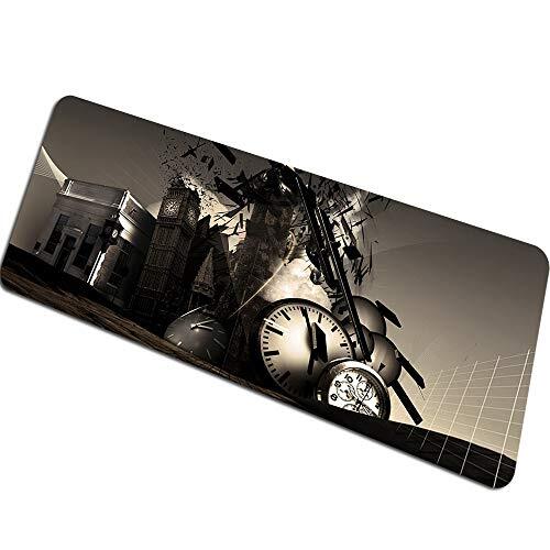 Dhsbd Grote Muismat Laptop Gaming Mousepad Antislip Natuurrubber Bureau