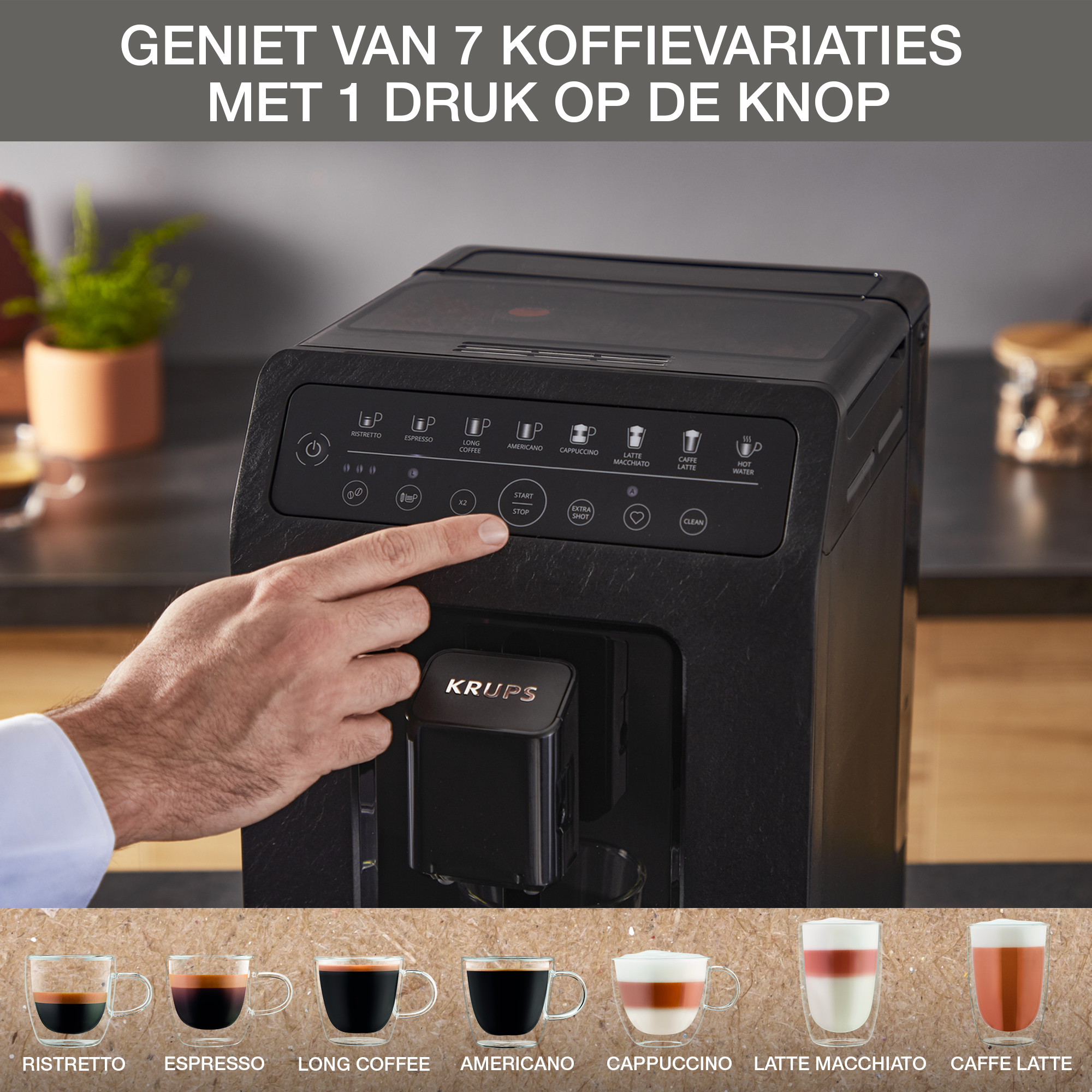 Krups Ea B Evidence Eco Design Ea B Volautomatische Espressomachine