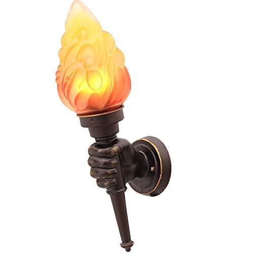 OLOTU Wandlampen Torchbearer Wandlamp Koffie Restaurant Retro Decoratie