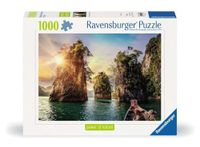 Erwachsenenpuzzle Ravensburger Erwachsenenpuzzle 1000 Teile - Drei Felsen in Cheow, Thailand, New Version