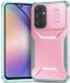 Selected by GSMpunt.nl Samsung Galaxy A54 Hoesje Camera Slider Back Cover Schokbestendig Roze