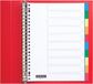 Quantore Ongesorteerd 23-gaats 10-delig assorti tabs PP | 25 stuks