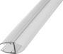 Cornat Joint de porte vitrée Lèvre ronde 2M00 1 pièce - GTDRL2000