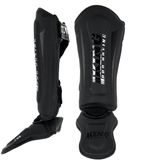 King Pro Boxing Revo Series 4 - Scheenbeschermers kickboksen - M - Zwart