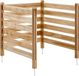 Vevor Privacy Fence Houten 3 Panelen Staander Privacy Scherm 914x914mm