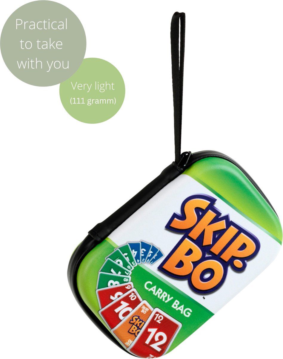 Klein Toys Skip Bo - draagtas voor kaarten - Skip-bo kaarten niet inbegrepen