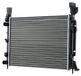HELLA Radiateur voor motorkoeling, 564 x 433 mm, geschikt voor onder andere RENAULT KANGOO