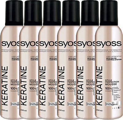 Syoss Mousse Keratine Voordeelverpakking