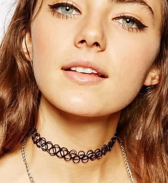 Amodi 24/7 Jewelry Collection Tattoo Choker - Dames - Kunststof