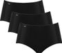 Sloggi Slip Set van 3 Vrouwen Schwarz Effen