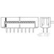 TE Connectivity 1-216791-4 Connecteur femelle, montage encastré (standard) Contenu : 1 pièce(s) Boîte