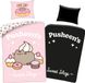 Pusheen dekbedovertrek Cake Glow in The Dark 140 x 200 cm Katoen