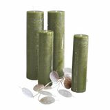 LOBERON Kaars set van 4 Avinal groen