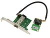 KALEA-INFORMATIQUE Mini PCI Express MiniPCIe 1 Port SFP LAN GIGABIT ethernetkaart met Intel I210 Chipset