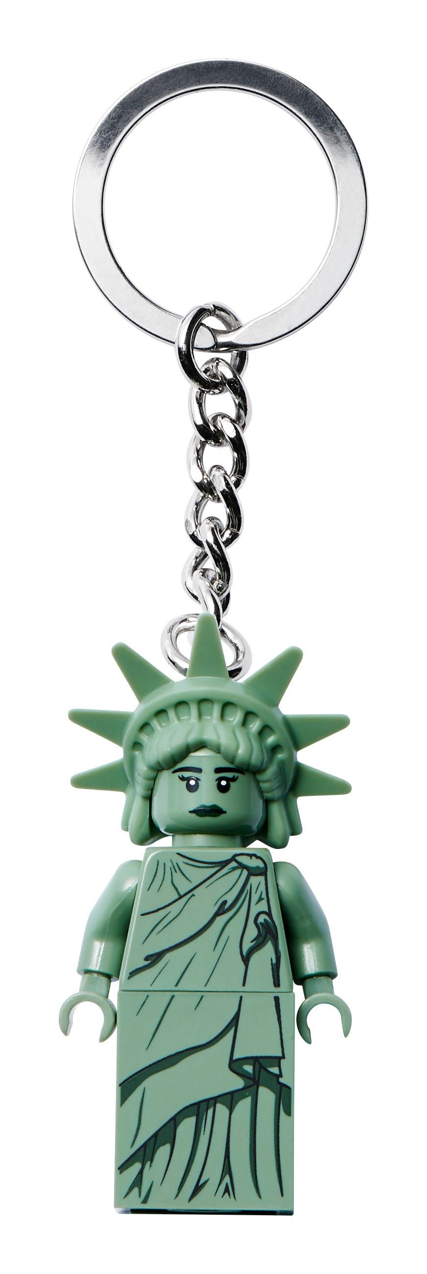 LEGO Lady Liberty Keychain