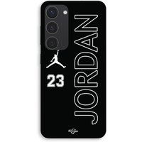 Maniacase Coque Pour Samsung Galaxy S23 Plus Jordan 23 Logo