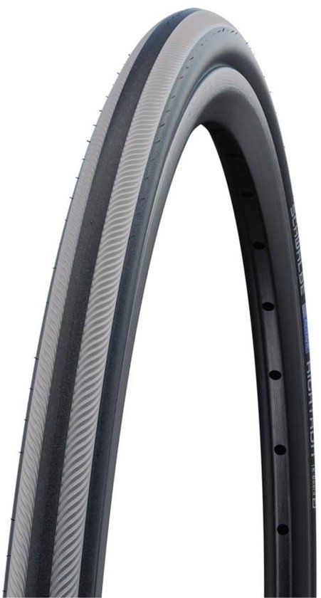 Schwalbe Rightrun Hs387 22 Inch x 1.00 25-489 Stevige Urbanband Zwart/Grijs