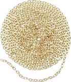 Creativ company Jasseron - Verguld - Ketting - Sieraden Maken - DIY - Mode Accessoires - Knutselprojecten - b 2 mm - 20 m
