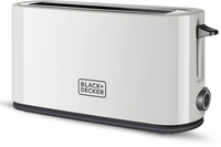 Black & Decker BLACK+DECKER BXTO1001E Broodrooster - 1 Sleuf - 1000W - Wit