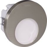 LEDIX Zamel Muna 02-221-22 LED-wandinbouwlamp 0.42 W Warmwit Staal