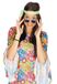 FIESTAS GUIRCA Hippie blauwe bril