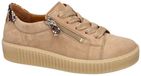 Gabor Plateau Sneakers Dames Zandkleur Maat 37.5