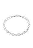 NAEMI Armband zilver 14 karaat goud koper 20 cm voor dames