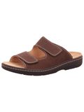 Longo Muiltjes 'Pantolette Herren 1006509-LH10912 Echtleder in braun' bruin