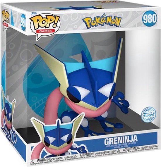 Funko Pop Games: Jumbo Pokemon - Greninja Funko Pop (25cm) #980