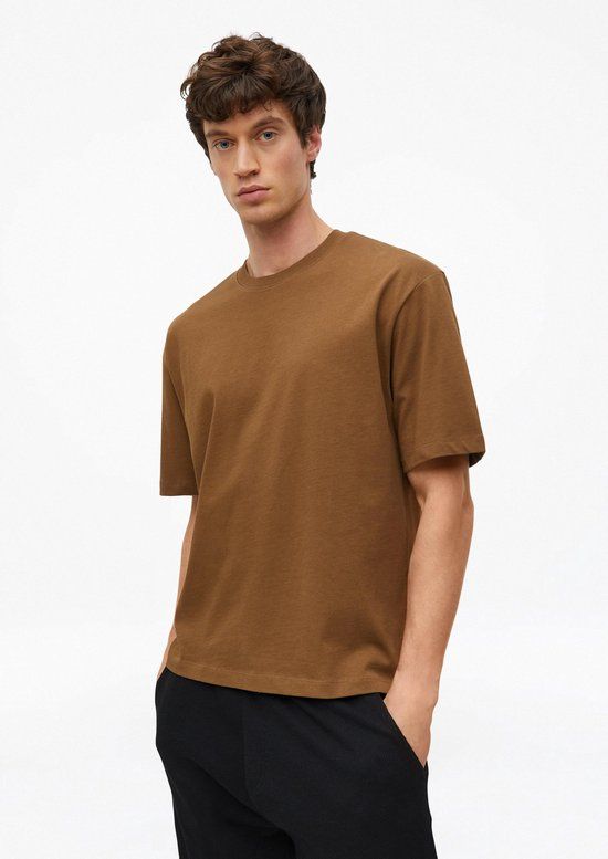s.Oliver T-shirt M donkerbruin