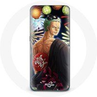 Maniacase Hoesje voor Samsung Galaxy A5 2016 One Piece Vrolijk kerstfeest Zoro Anime Manga