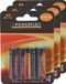 Batterijen Penlite - AA type - 12x stuks - Alkaline - Long life