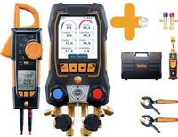 Testo 0564 4558 Smart vacuümset Temperatuur, Druk Met stroomtang