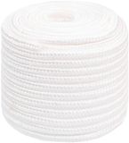 vidaXL Multifunctioneel touw 18 mm 100 m Blanc PP