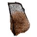Grooming Deluxe - Filet à foin carré avec aide au remplissage taille S 83x83cm 3cm noir