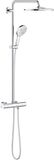 Grohe Rainshower SmartActive Doucheset met thermostaat 310, 3-jets, chroom 26647000