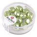 RAYHER - Renaissance parel, 9 mm, blik 13 stuks, jade