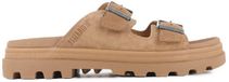 Palladium Damessandalen Dunelite Riviera Sde Bruin Leer/Nubuck Maat 41