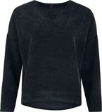 R.E.D. by EMP Dames Zwart Longsleeve Shirt XL