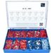 Vogt Verbindungstechnik 4040 Assortiment kabelschoenen 0.50 mm² - 2.50 mm² Rood, Blauw 575 stuk(s)