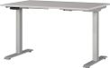 Germania bureau 7907-643, in kasjmier-/zilver, EL. in hoogte verstelbaar, 120 x 120 x 80 cm (b x h x d)