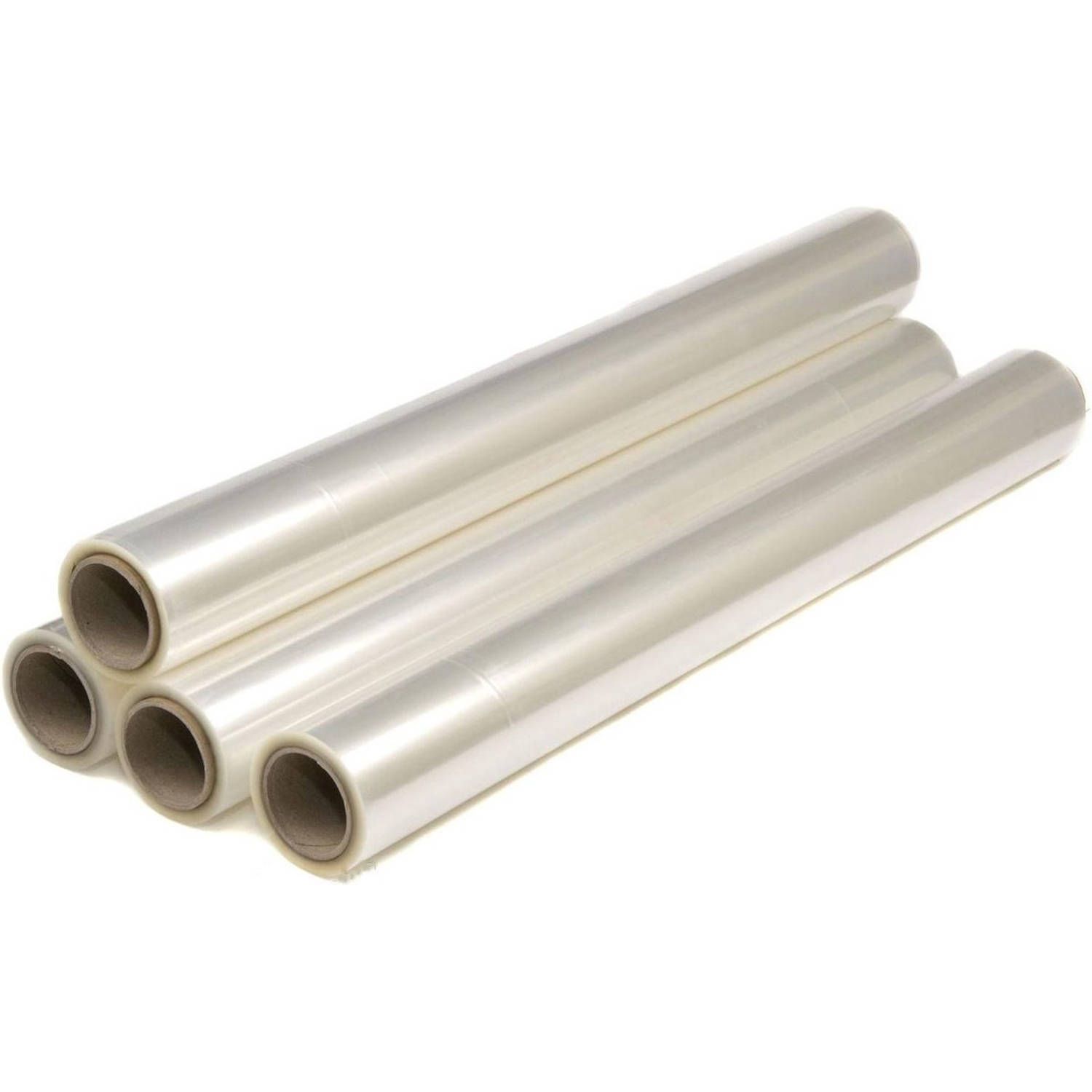 Benza transparant folie - bloemenfolie - cellofaan - inpakpapier - 500 x 70 cm - 8 stuks