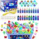 Hot Bee Aqua Gelz Set DIY jouet créatif à partir de 4 5 6 7 ans filles, 3D Aqua Fairy Creature enfants kit de jouet elfe magique à l'eau