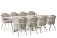 Santika Furniture Santika Marani/Voyage 300x120 cm dining tuinset 9-delig
