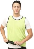 Softee Trainingsvest Omkeerbaar Unisex Koraal/Zwart JUNIOR