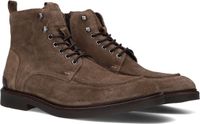 Stefano Lauran 92904 Veterboots Heren Taupe Suède Imitatiebont Maat 42