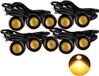 Eagle Eye LED Markeerlicht - DIY Slim 18mm Jaune 10 Stuks BK Shell