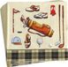 Sportiques Serviettes de golf imprimées (20 pièces)